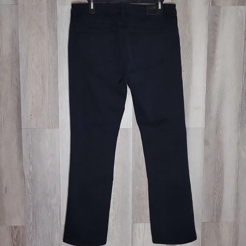 Lauren Ralph Lauren Womens 10 Modern Straight Curvy Jeans Black Versatile Staple